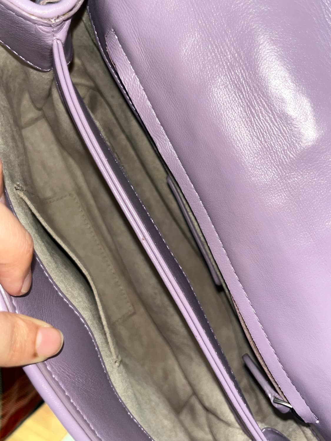 보테가 베네타 보라색 가방 상품이미지2