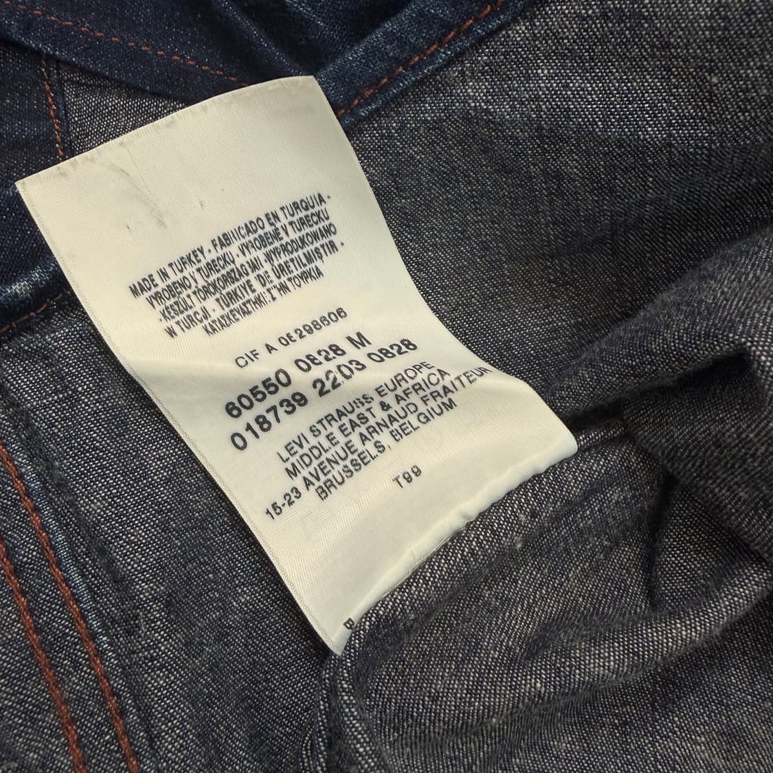 levis redtab 리바이스 레드탭 웨스턴 데님 셔츠  상품이미지5