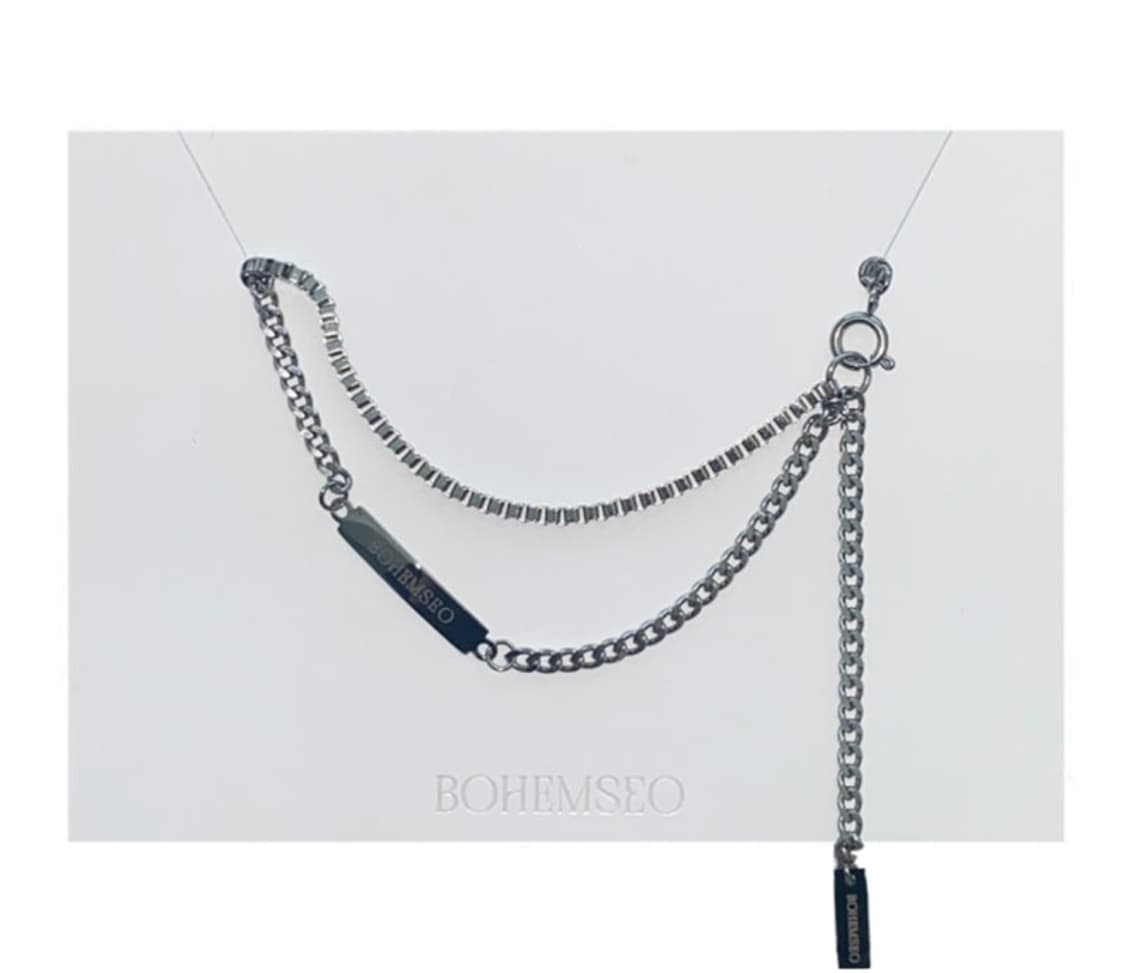 LAYERED CHIN NECKLACE 상품이미지1