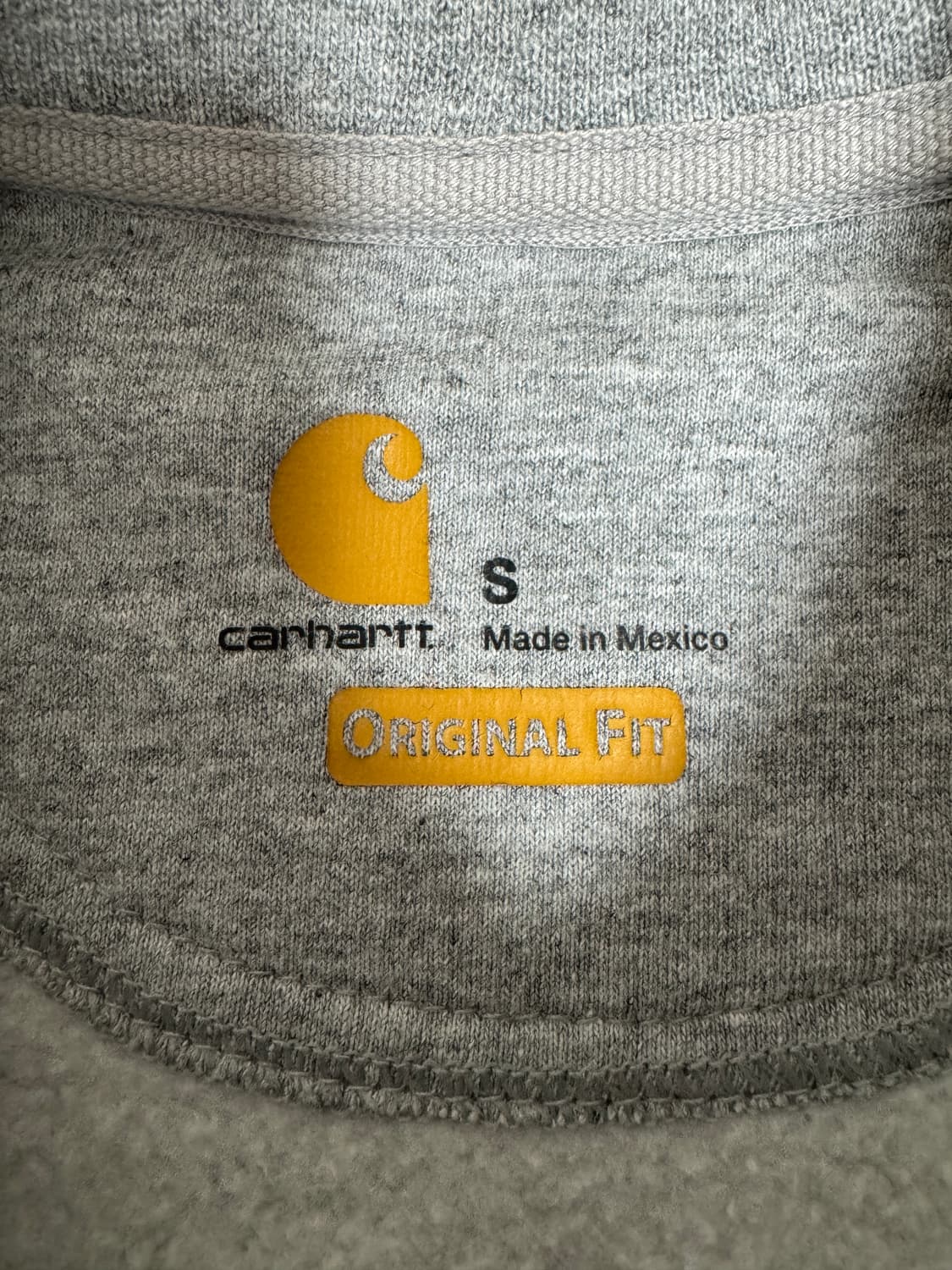 [S]칼하트 맨투맨 그레이 상품이미지3