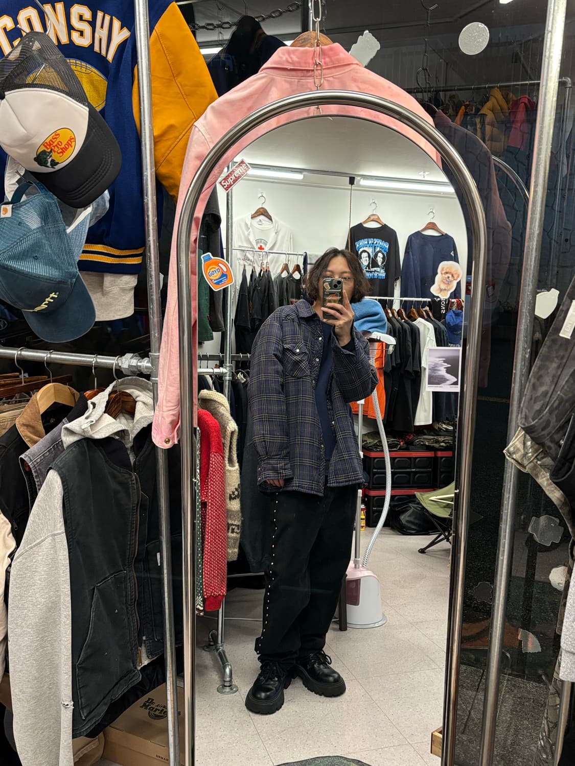 랭글러 웨스턴 퀼티드 셔츠 상품이미지7