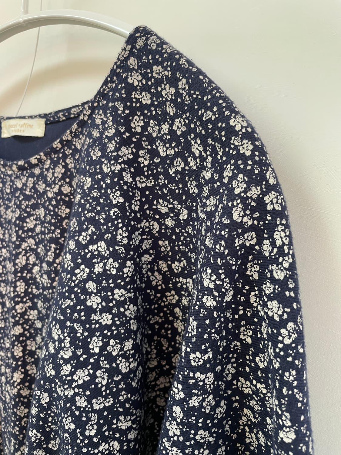 chocol raffine  네이비 잔꽃 패턴 원피스 상품이미지7