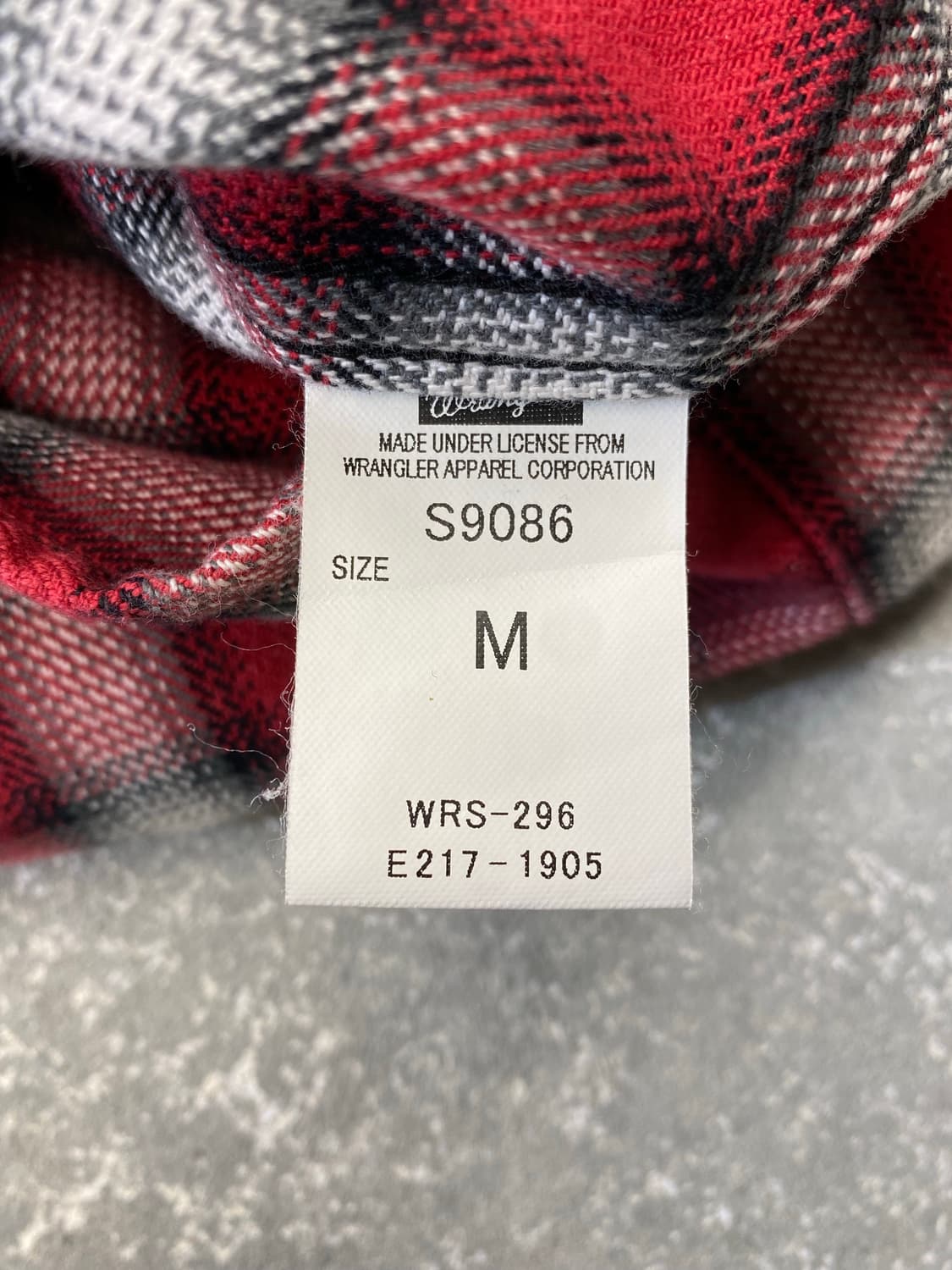 [M] Wrangler x AKM 랭글러 웨스턴 체크셔츠 상품이미지9