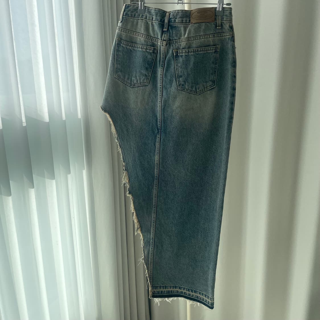 보헤미안 서울 데님 스커트 M 상품이미지2