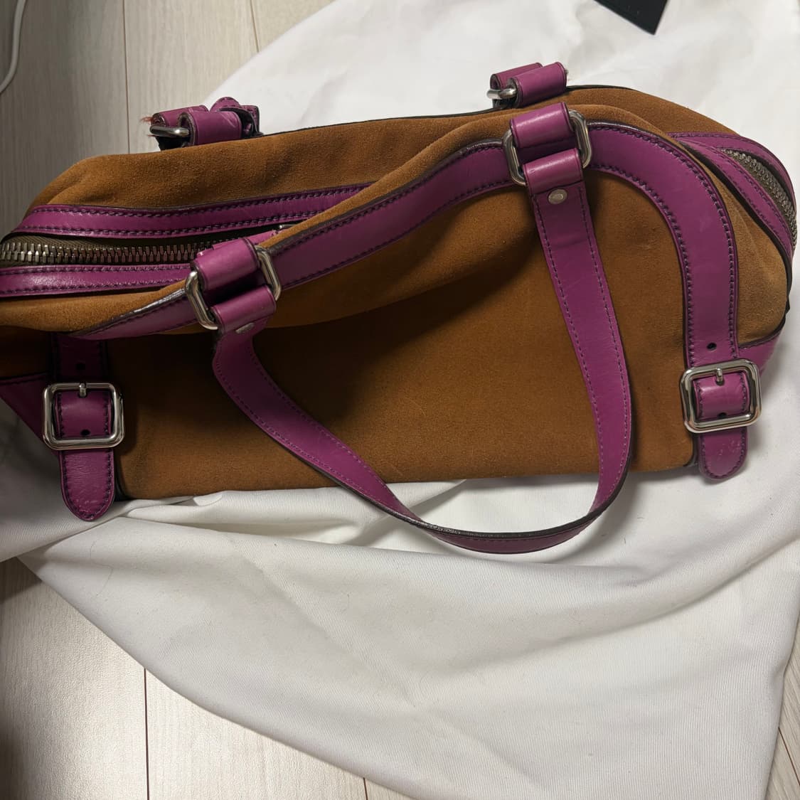 프라다 빈티지 볼링백  상품이미지2