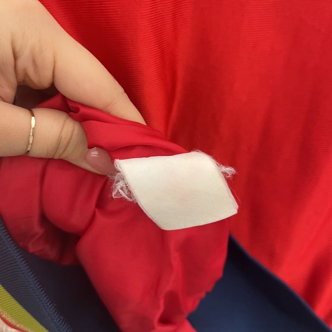 본더치 레트로 Y2K 90's 빅로고 바시티 져지 집업 M C10118 상품이미지6