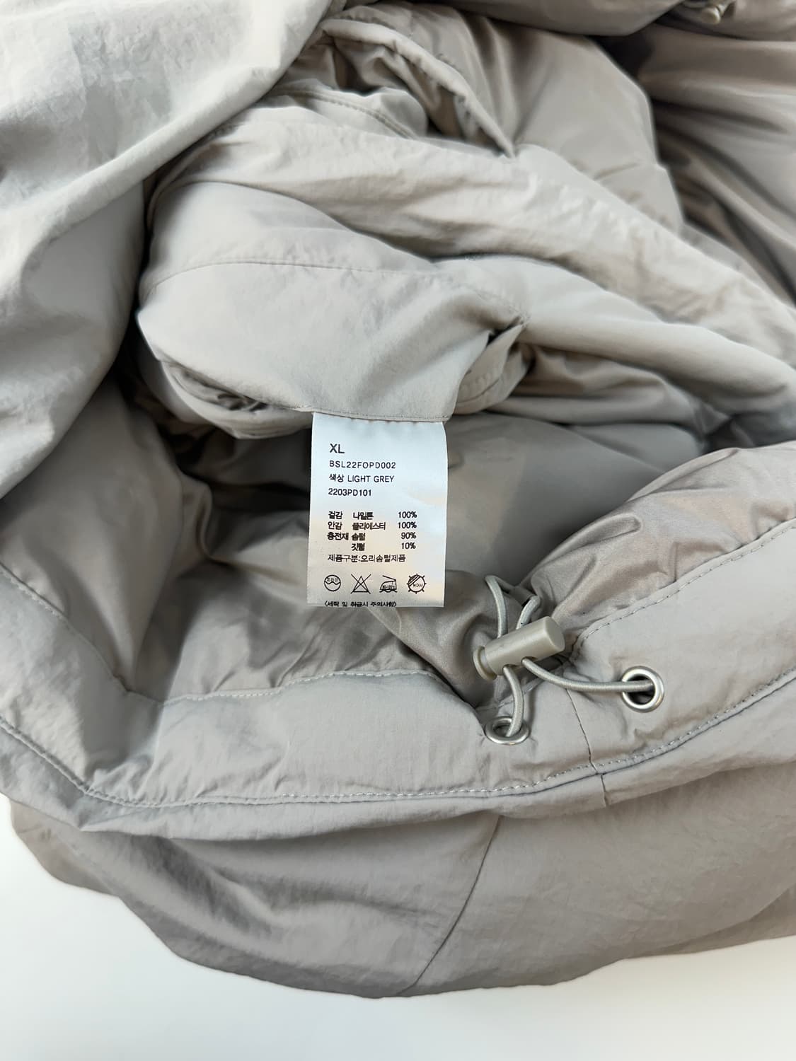 MK3 푸퍼 덕다운 패딩 XL 상품이미지5