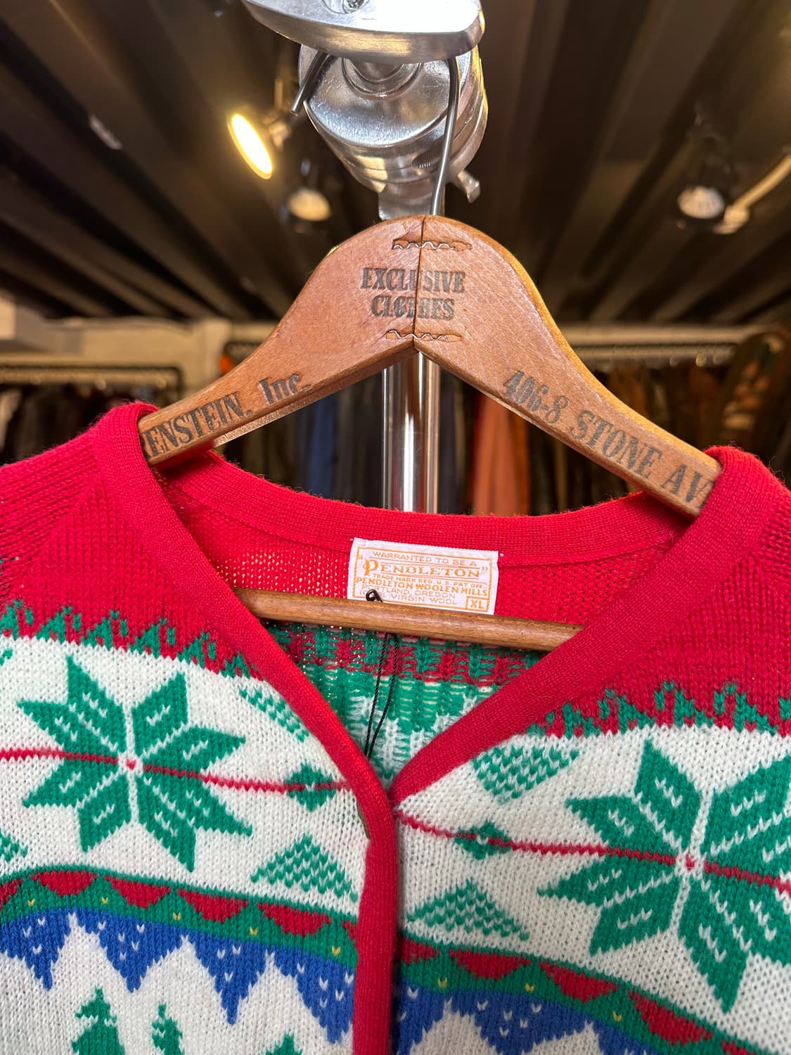 70-80s 펜들턴  Virgin Wool 가디건 made in usa 상품이미지3