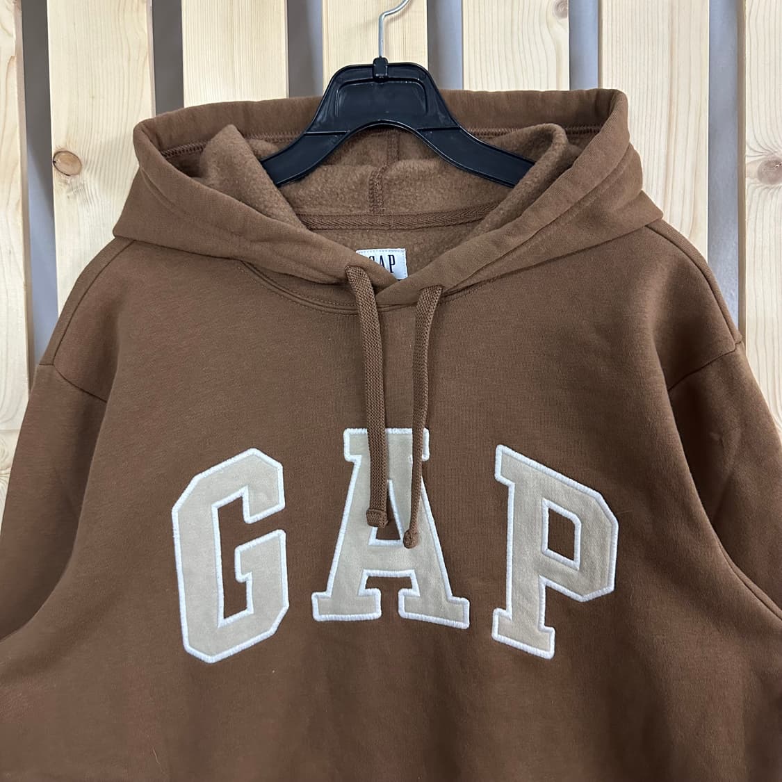 (M) GAP 갭 브라운 후드티 상품이미지3