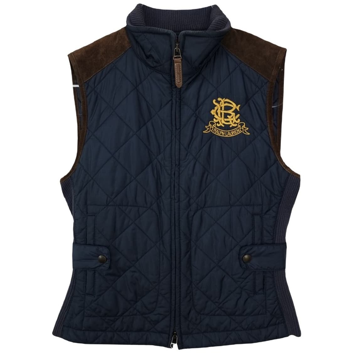 폴로 랄프로렌 로고 자수 퀄팅 누빔 조끼 네이비 M16409 상품이미지2