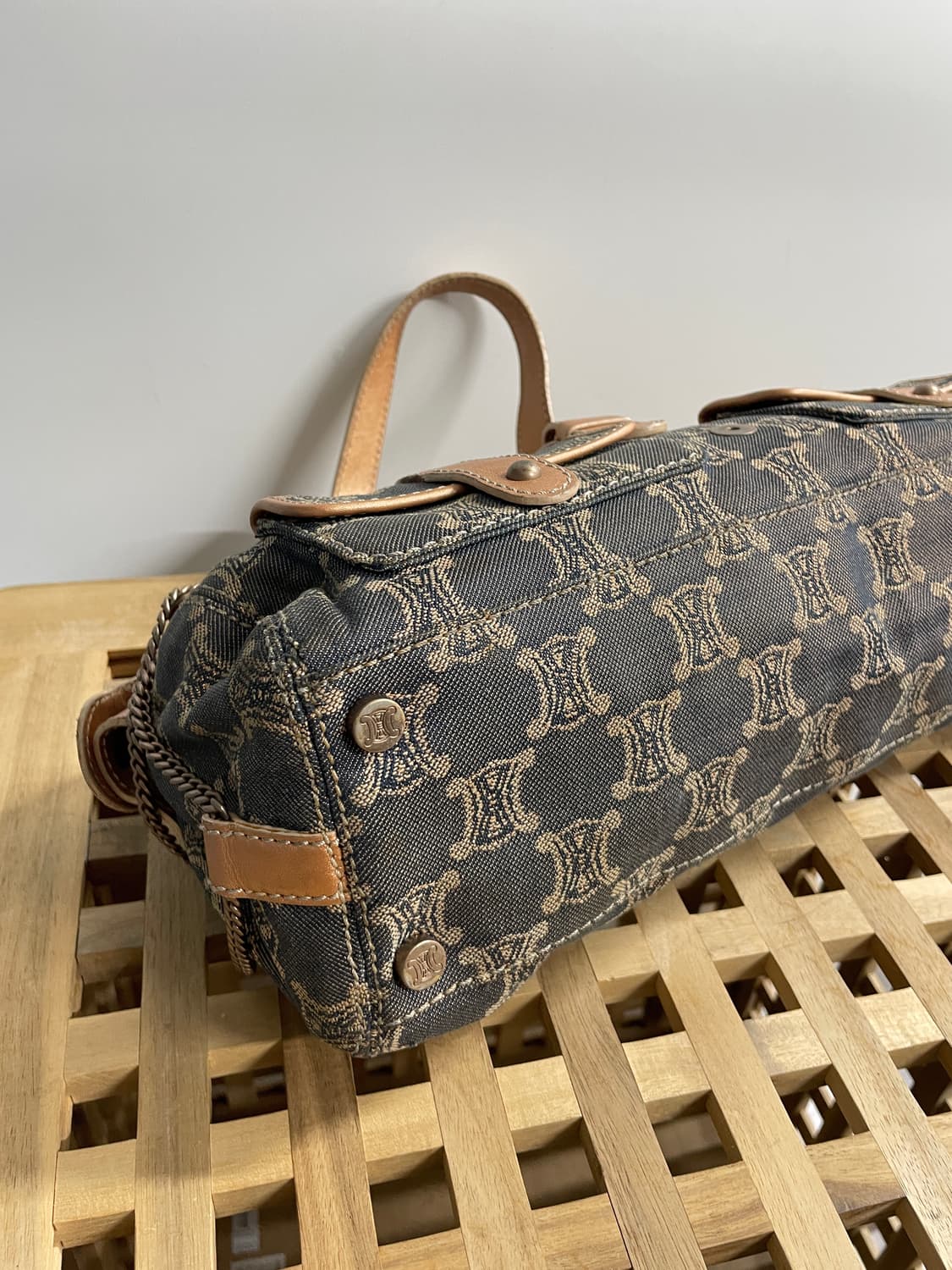 셀린느 데님 트리오페 y2k 숄더백 상품이미지7