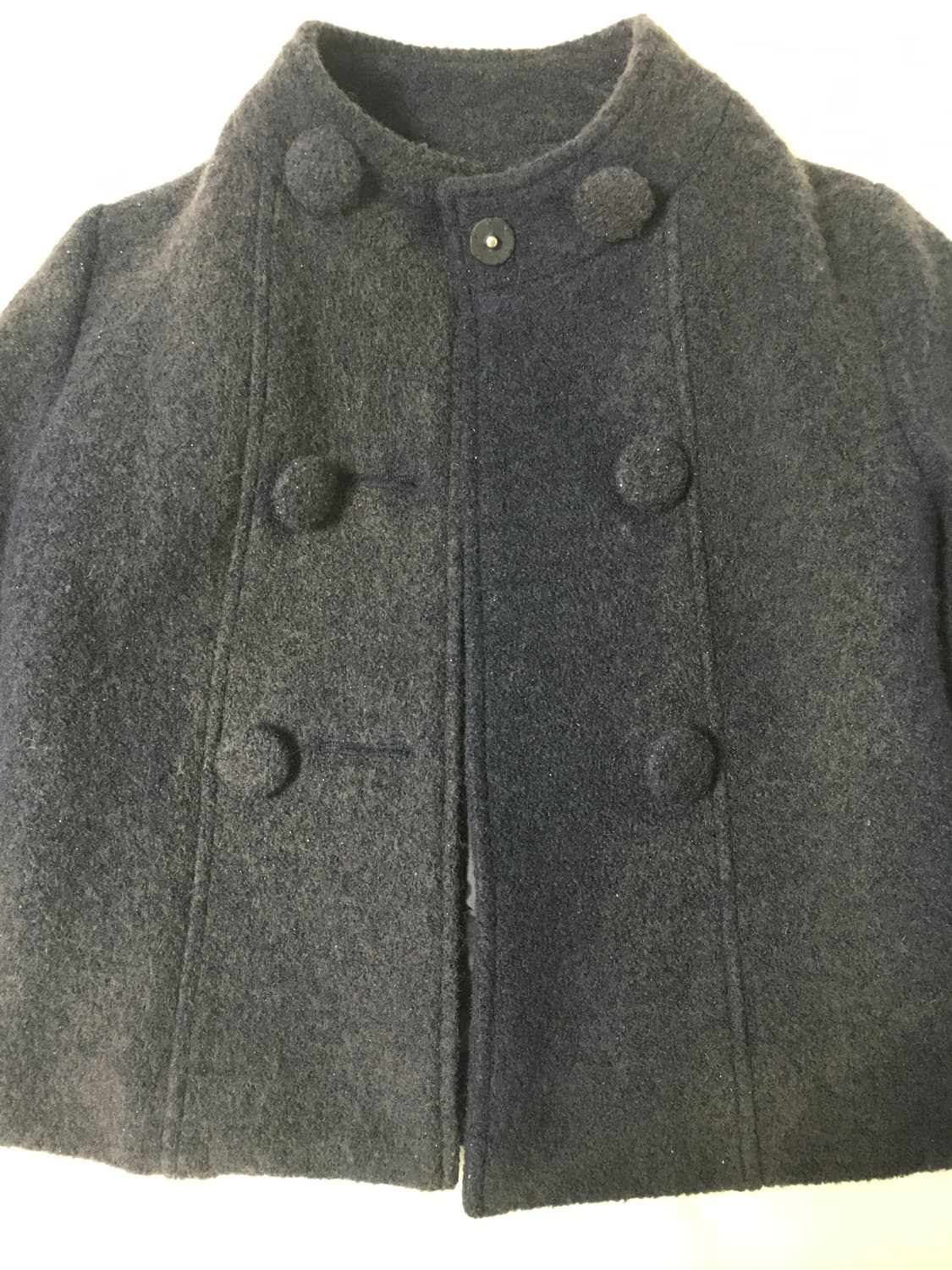 빈티지 모리걸 버튼 숏코트 상품이미지4