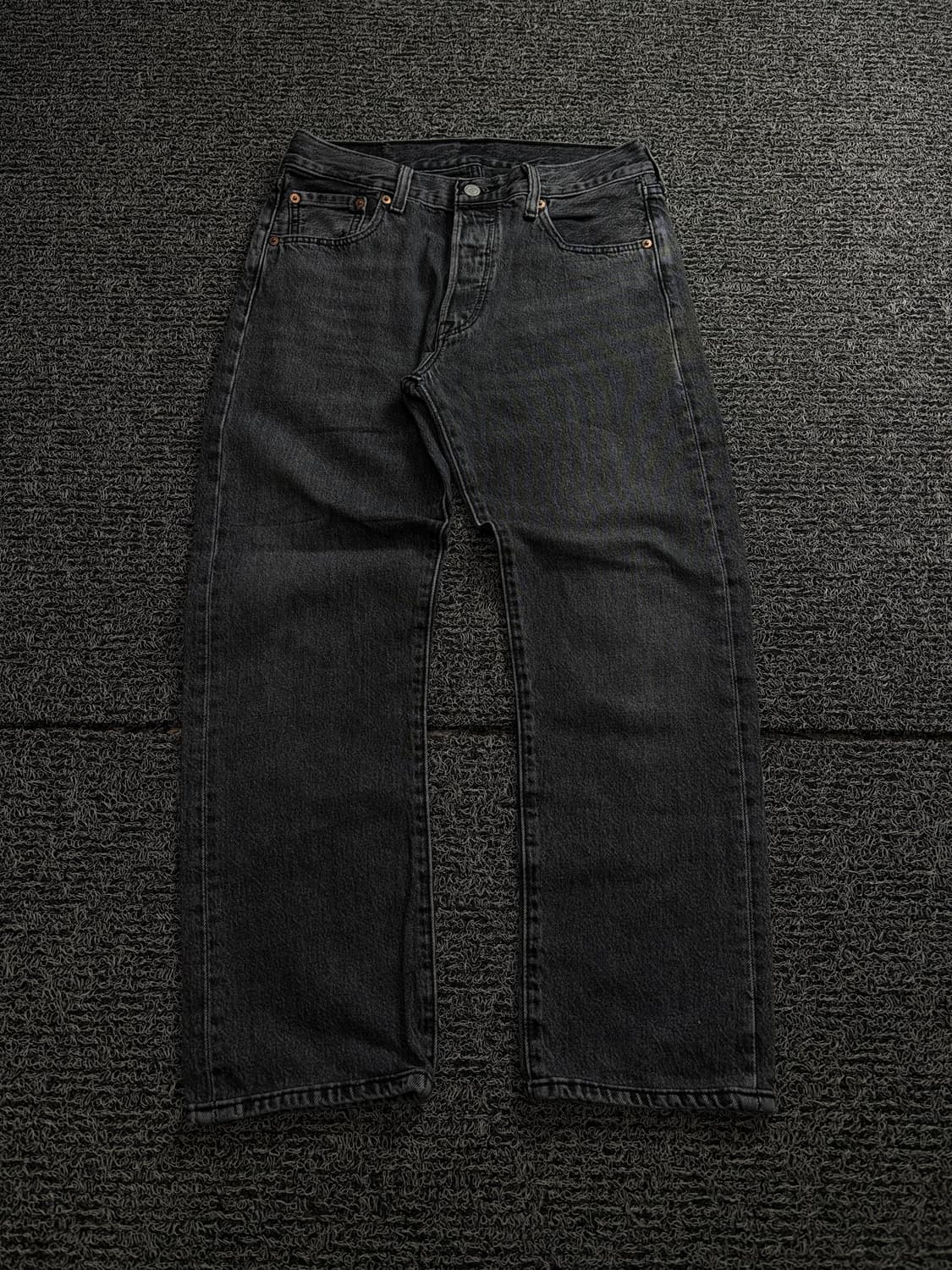 리바이스 501 흑청 레귤러 데님 팬츠 1605 상품이미지2