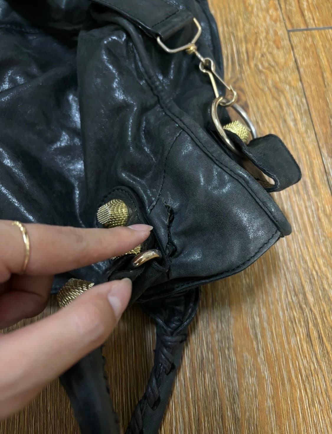 발렌시아가 모터백 스몰(정품) 상품이미지2