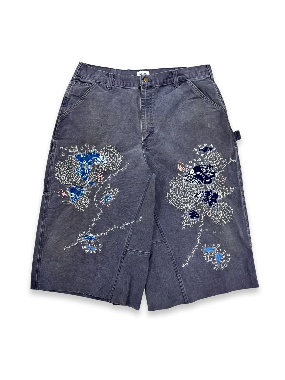 Carhartt Boro Sashiko Distressed Shorts 상품이미지1