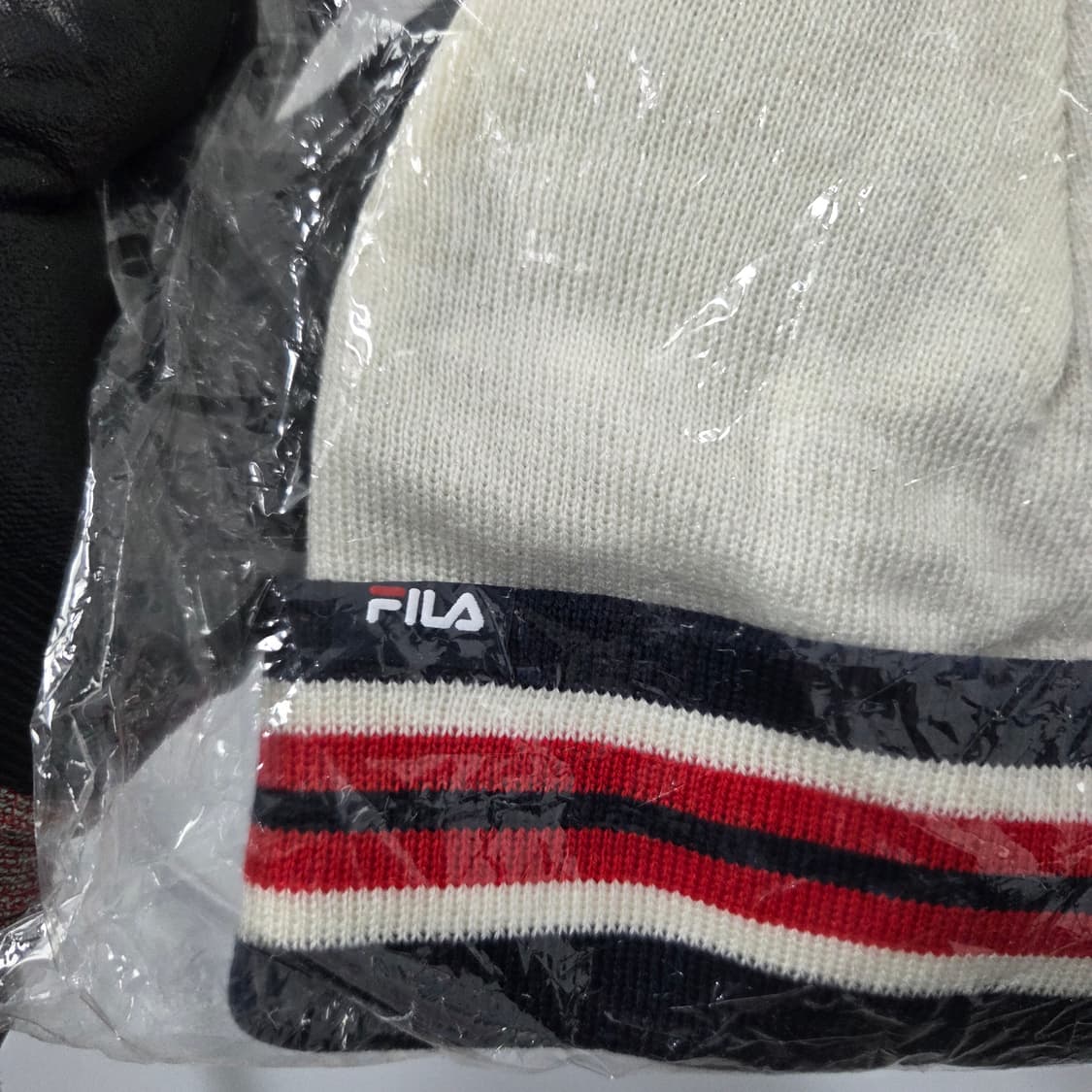 새상품 휠라 X 스타벅스 콜라보 리버시블 양면 비니 모자 상품이미지2