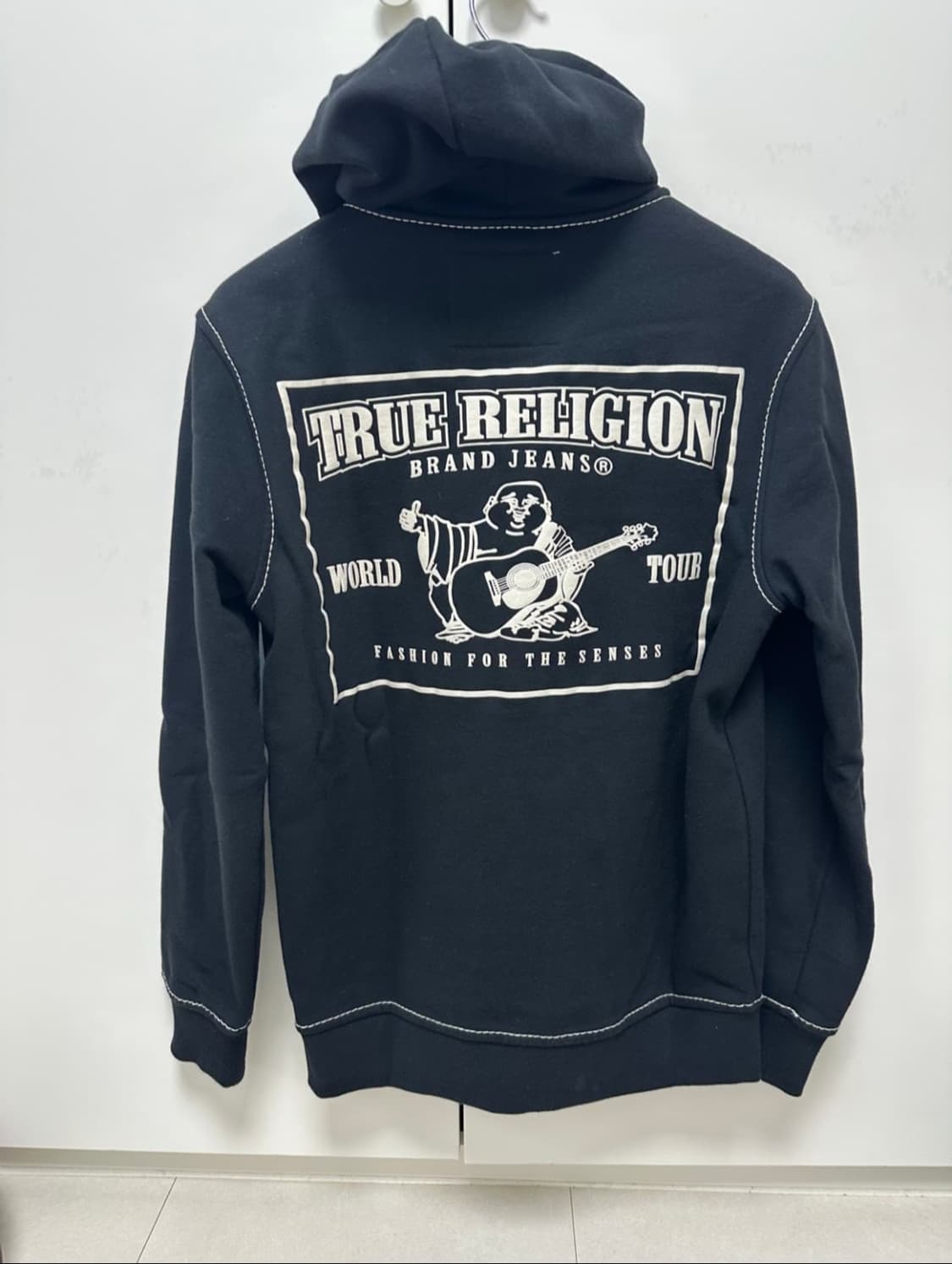 트루릴리젼 블랙 후드집업 상품이미지3