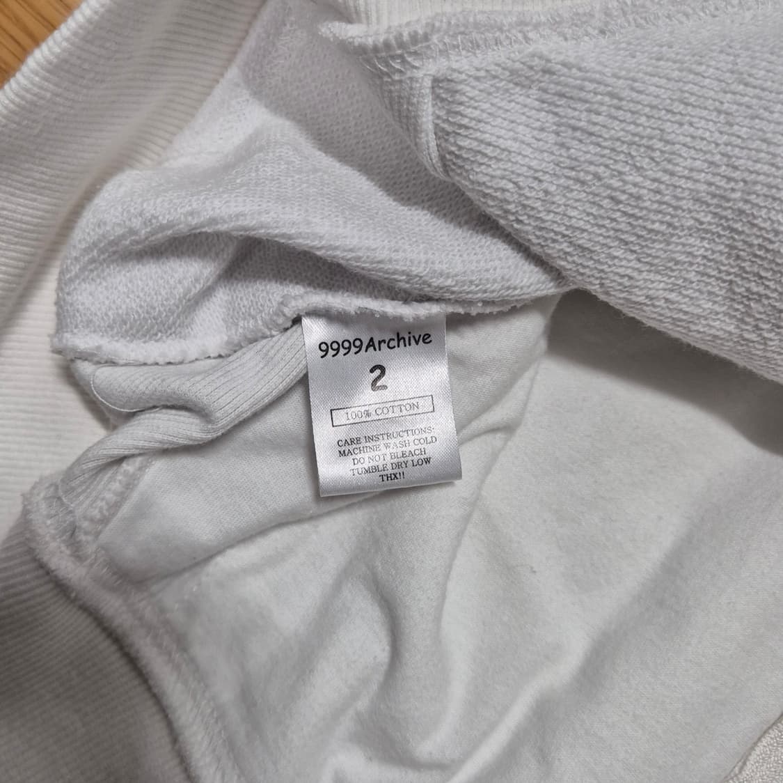 9999아카이브 봄버 자켓_[WHITE] 상품이미지10