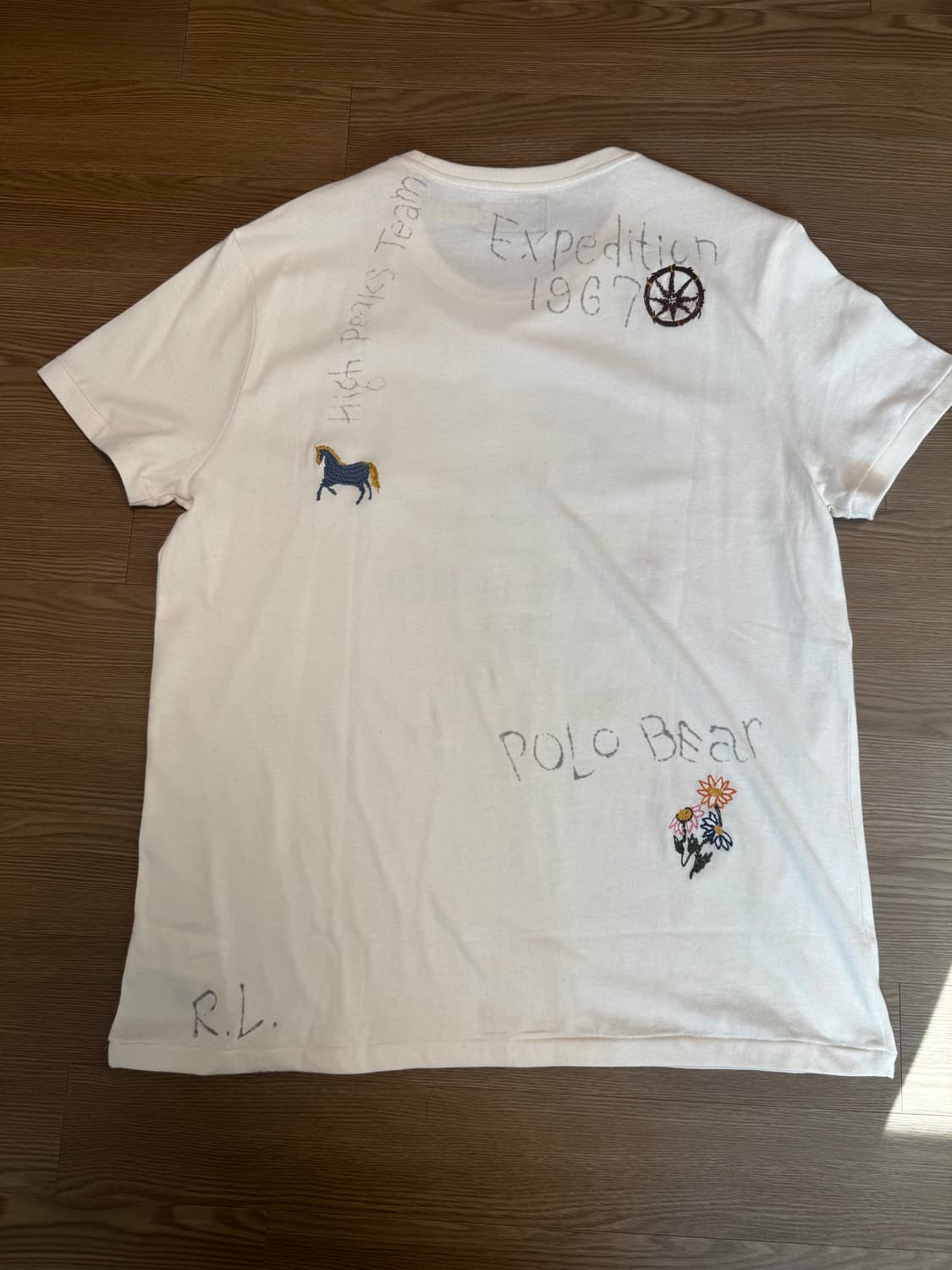 폴로 랄프로렌 컨트리 폴로베어 반팔티 화이트 XL 상품이미지4