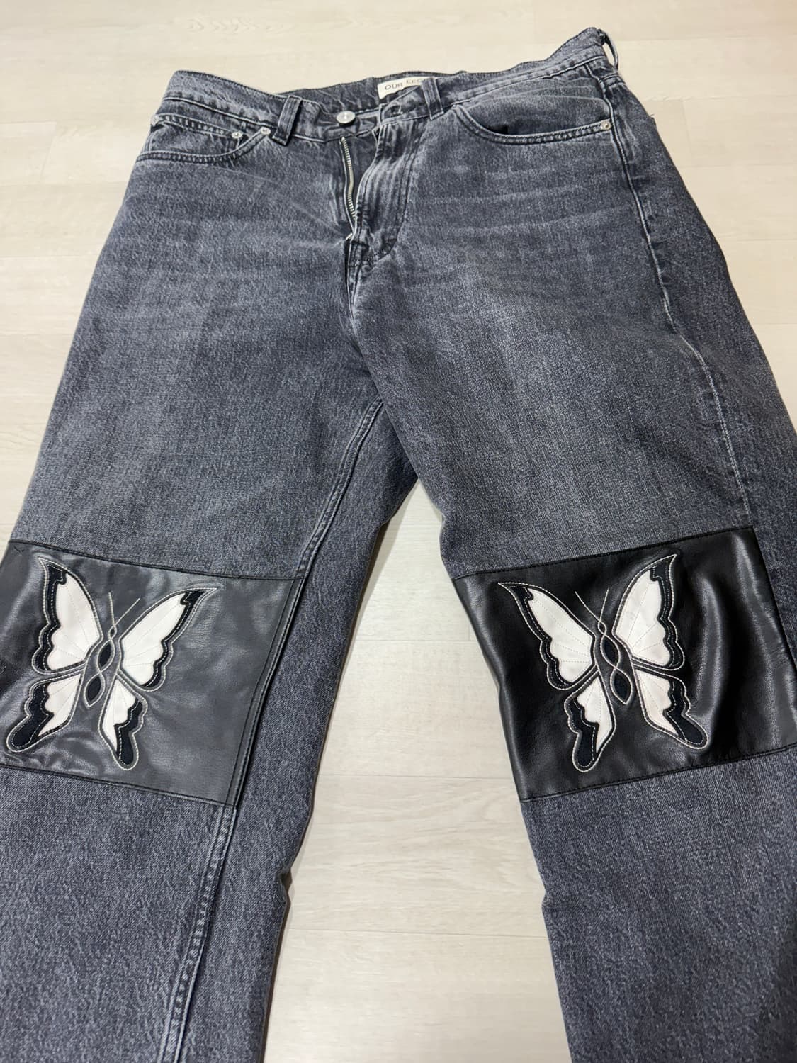 [31]아워레가시 써드컷 슈메틀링 패치 데님 상품이미지2