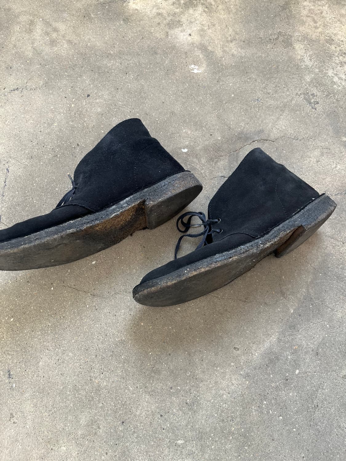 Clacks 블랙 스웨이드 데저트 부츠  상품이미지5