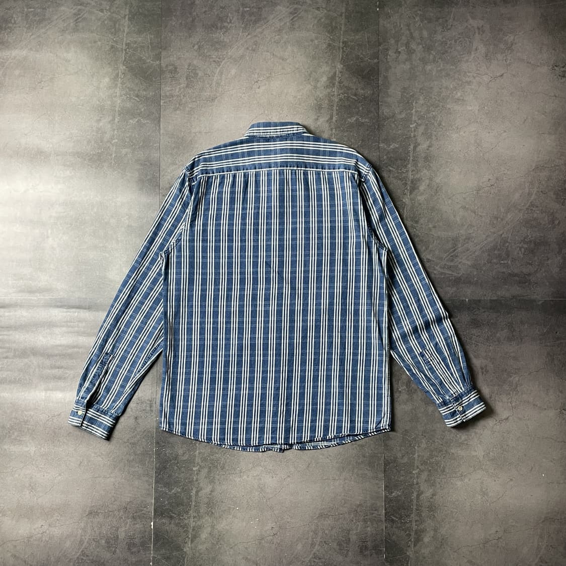 GEORGE 조지 빈티지 플랩포켓 코튼 체크 셔츠 A00672 상품이미지6