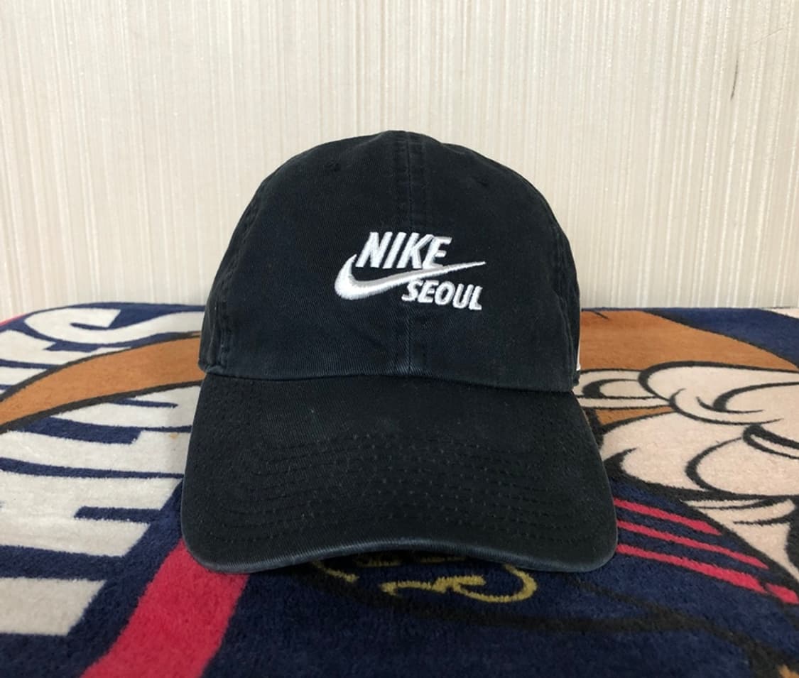 나이키서울(SEOUL) 한정모자/볼캡/태극기패치/블랙 상품이미지4