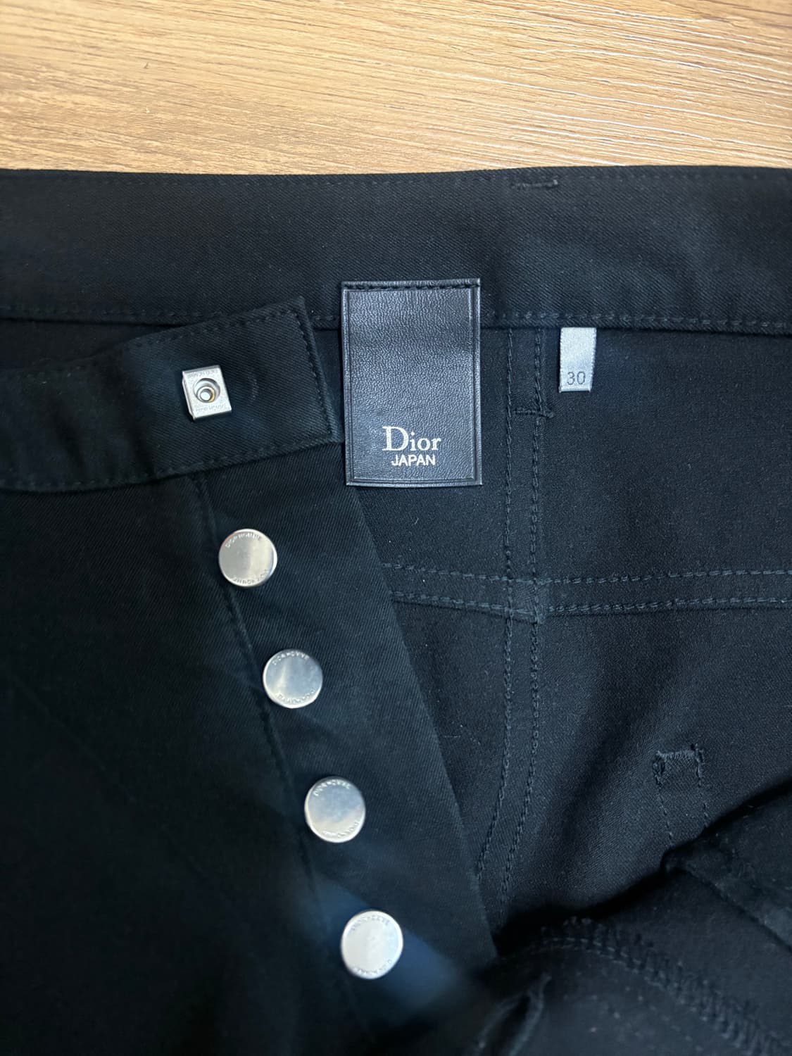 디올옴므 슈퍼슬렌더 블랙진 상품이미지5