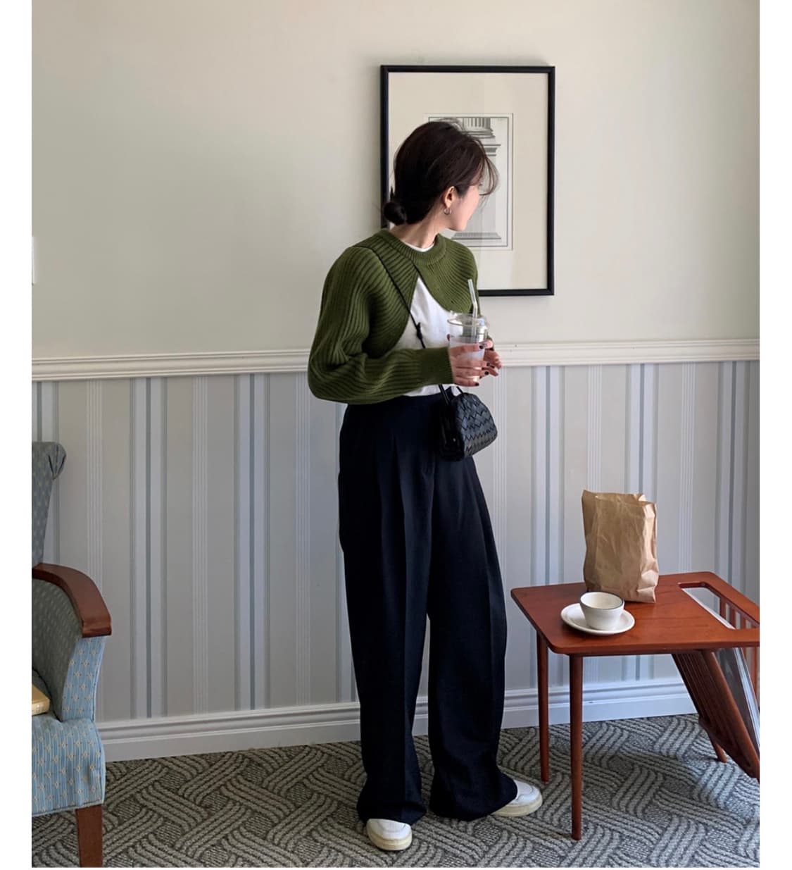 어리틀빗 볼레로 가디건 상품이미지3