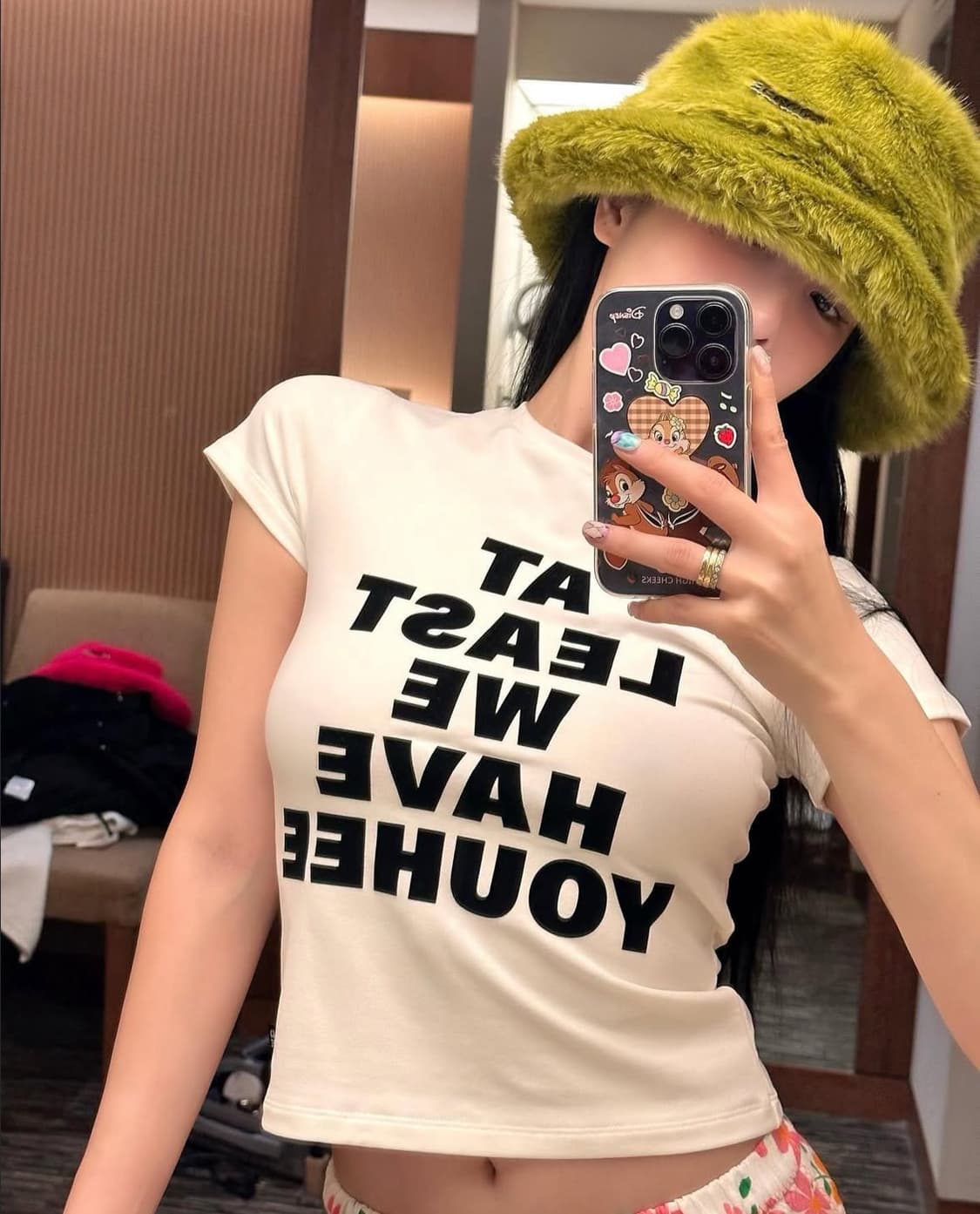 유희 LETTERING T-SHIRT WHITE 상품이미지2