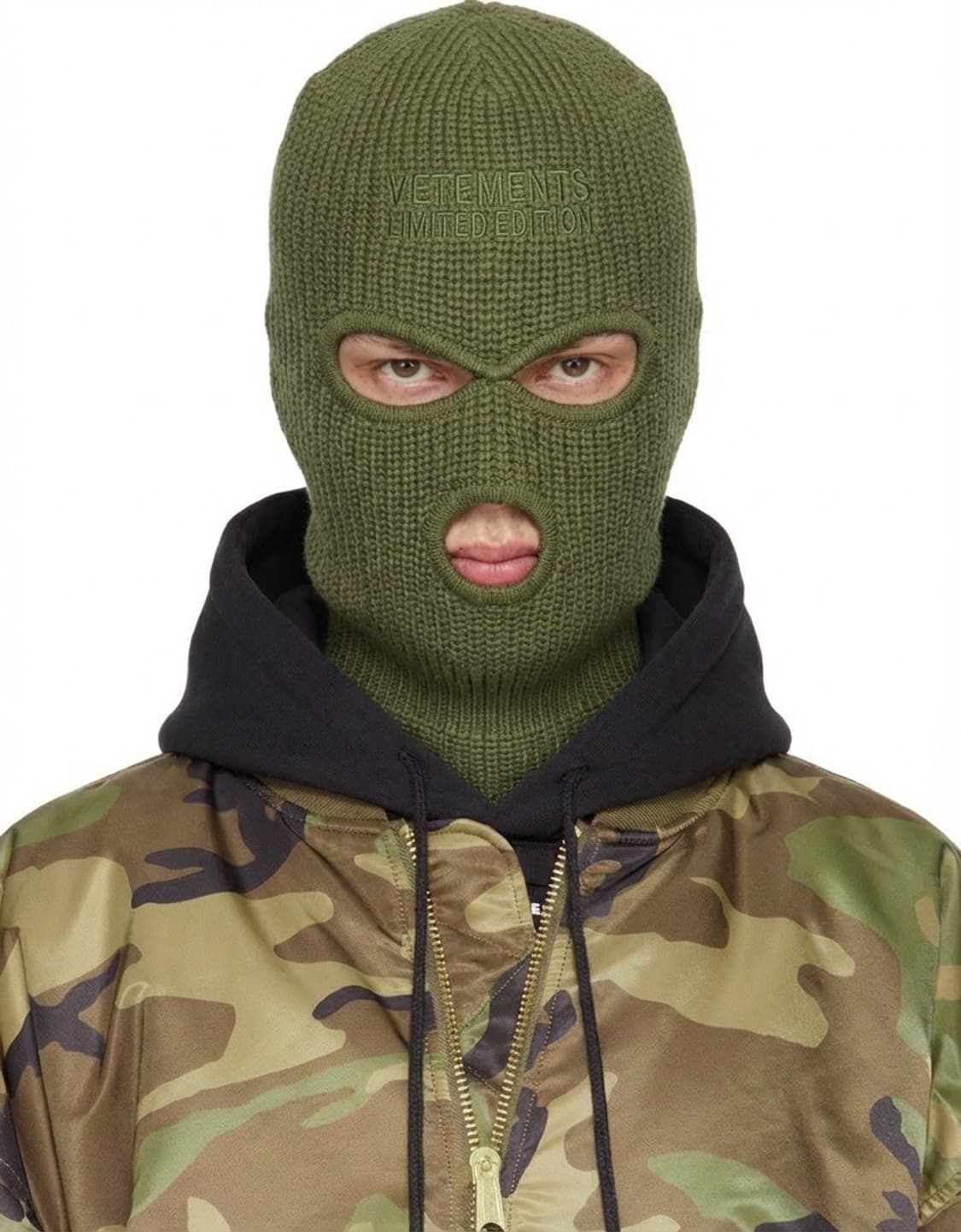 ( 레어) 베트멍 25ss 한정판 울 바라클라바 상품이미지2