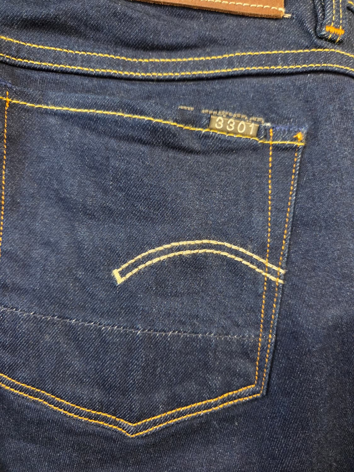 G-Star Raw 3301 데님 청바지(스판) 상품이미지5
