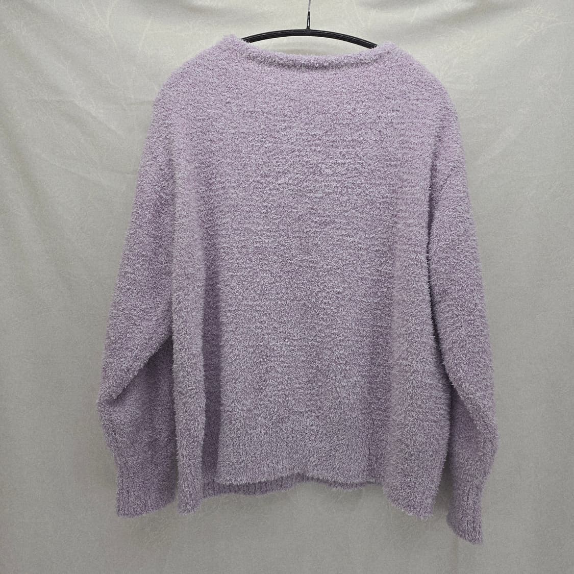 GU 퍼플 리본 털실 니트 스웨터 상품이미지3