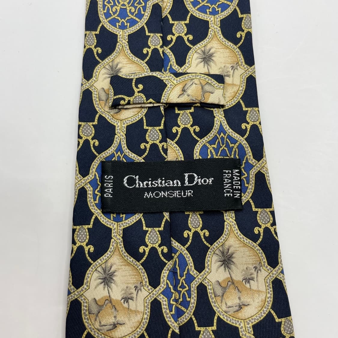 189) (Christian DIOR) 크리스찬 디올 패턴 넥타이 상품이미지5