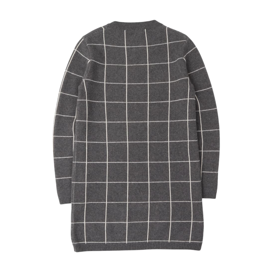 라코스테 그레이 체크 울 니트 원피스 상품이미지5