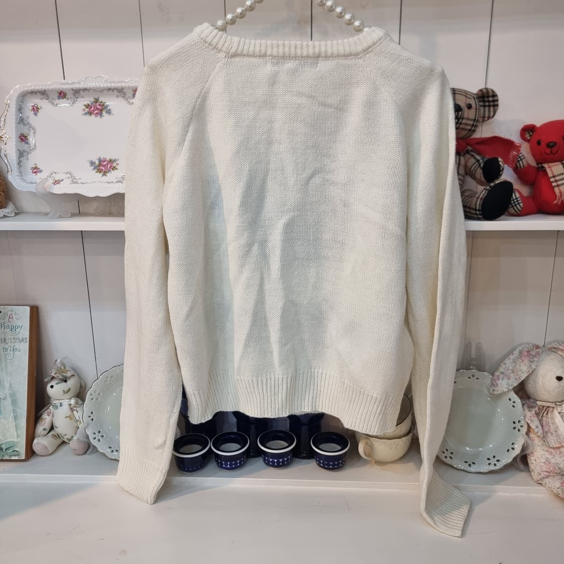 스윗 도넛 니트 아이보리 상품이미지3