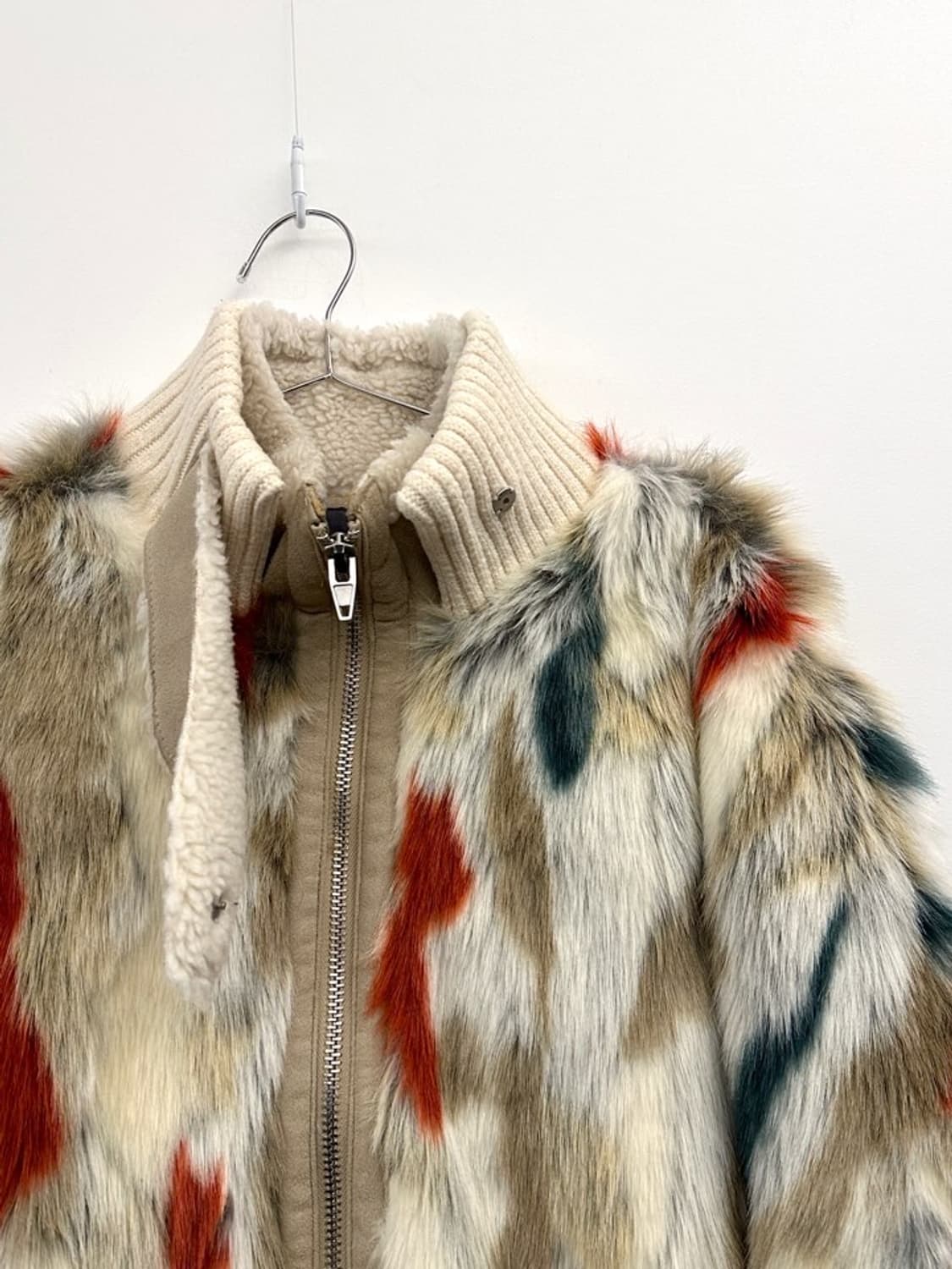 JUCY JUDY brush touch fur suede jacket  상품이미지3