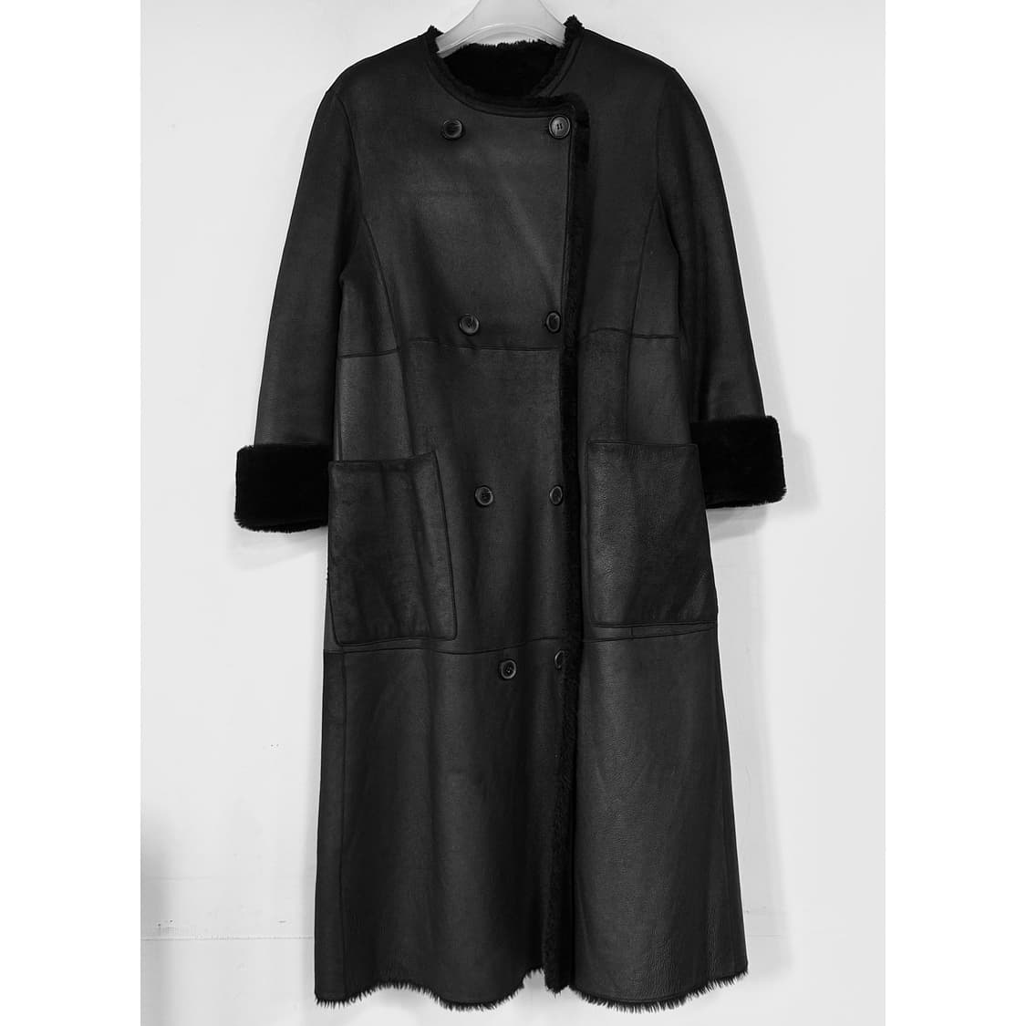 로보 ROBO 리버시블 무스탕코트 상품이미지2