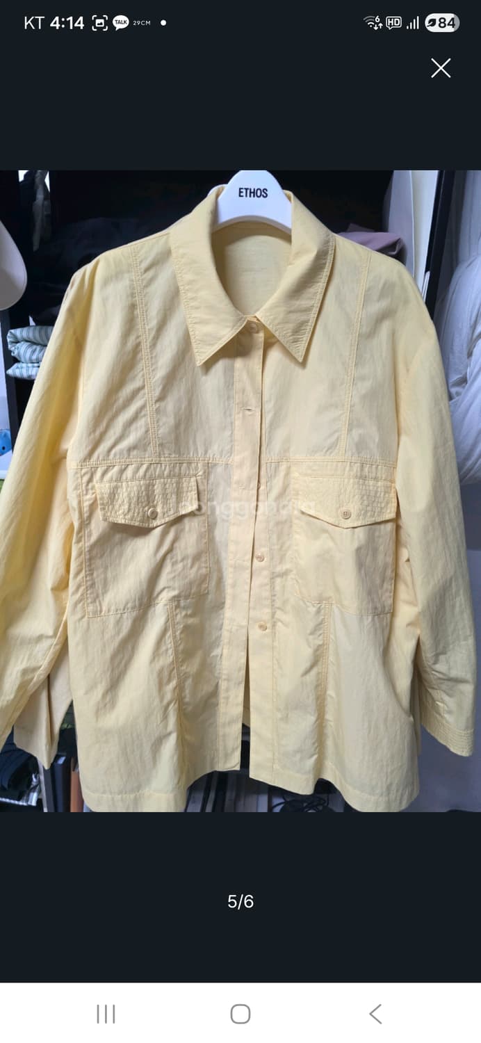 에토스 스티치 포켓셔츠 상품이미지4