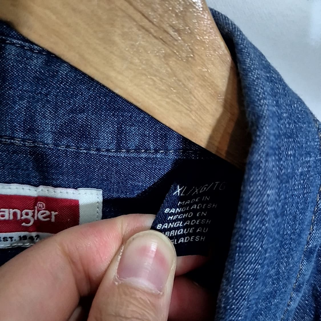 Wrangler 랭글러 데님 셔츠 상품이미지4