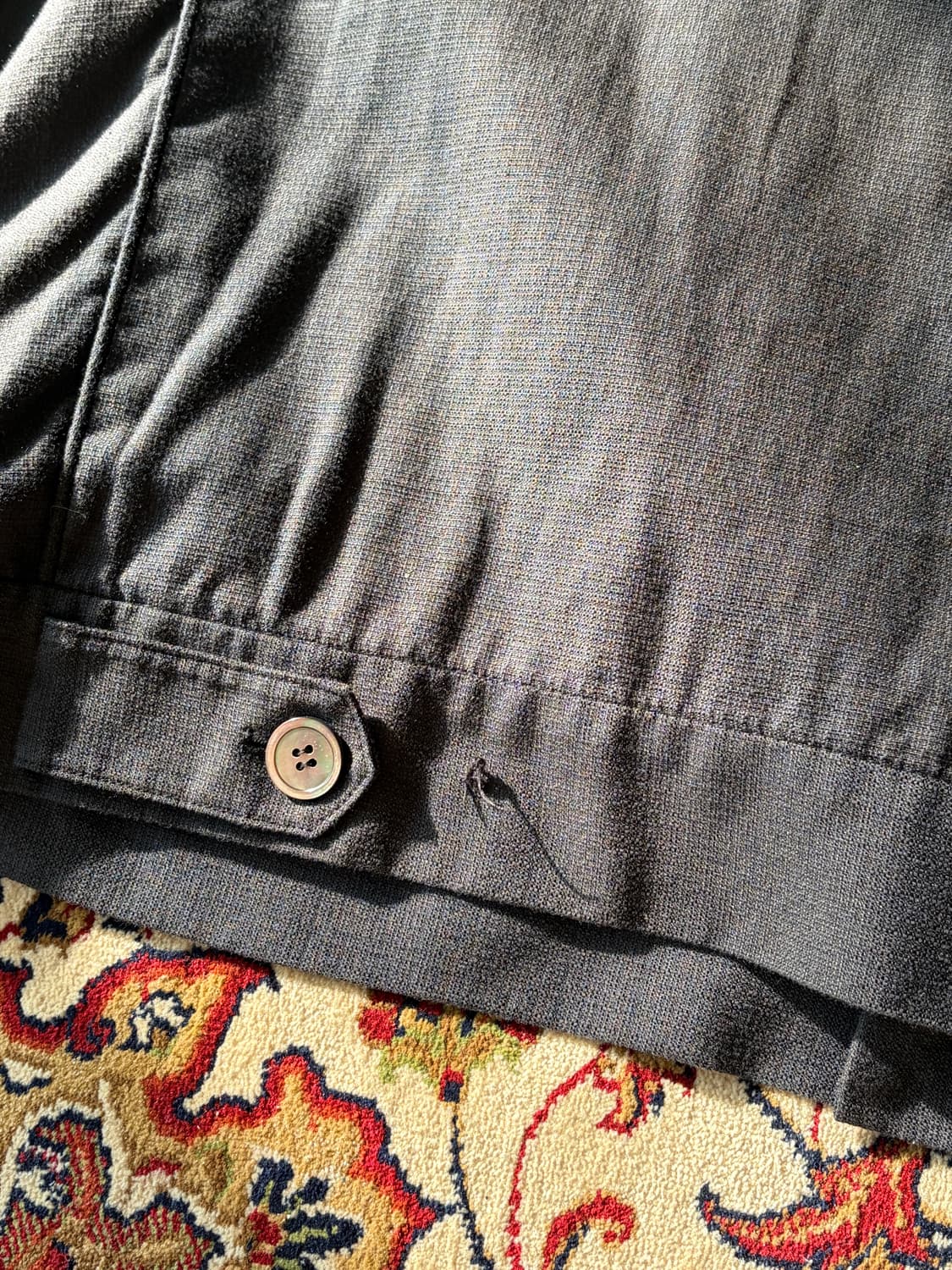 22SS 지용킴 논카라 선페이드 자켓 상품이미지7