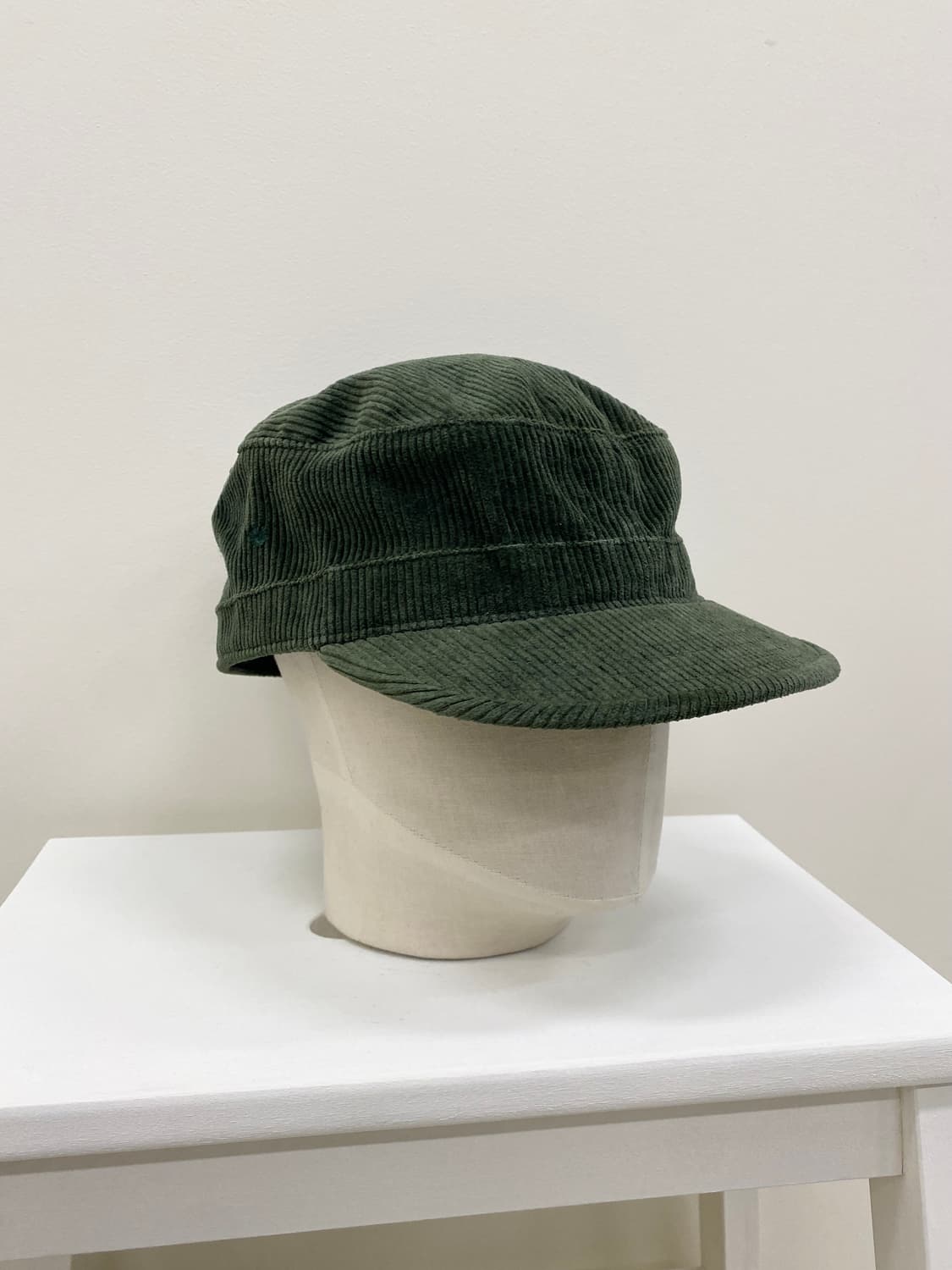 카시라 코듀로이 워크 캡 상품이미지1