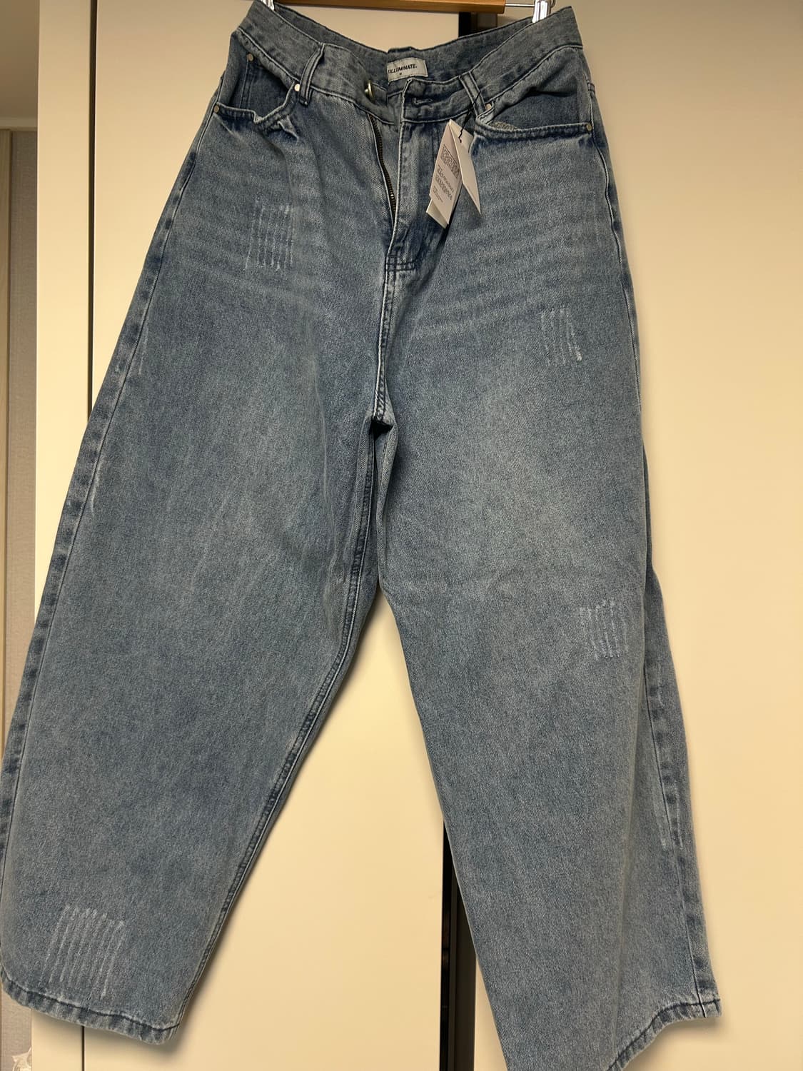 필루미네이트 데님팬츠 팔아요(새상품) 상품이미지2