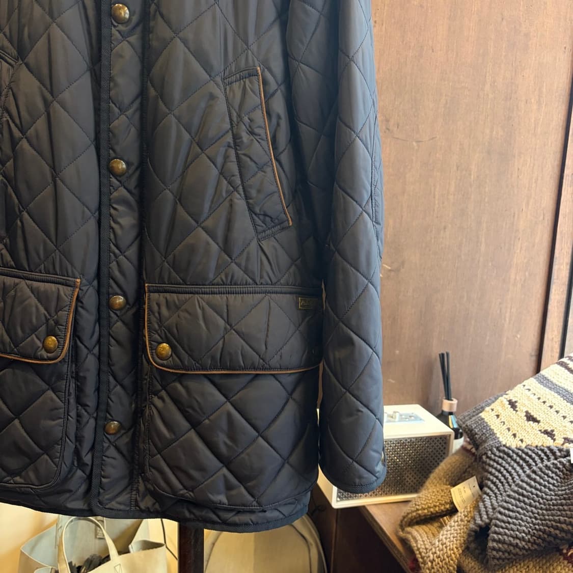 15615 - 폴로 랄프로렌 네이비 캠튼 퀄팅 자켓 상품이미지4