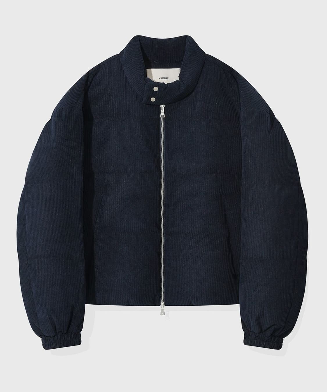 [교환] 키뮤어 코듀로이 패딩 네이비 L사이즈 -> 블랙 M or L 상품이미지1