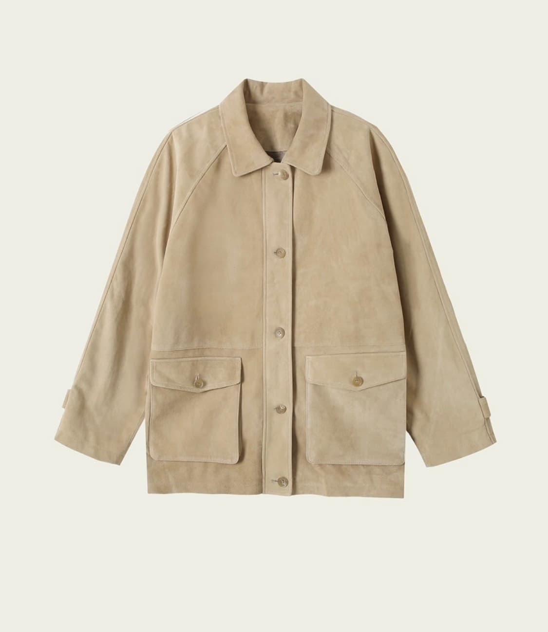 리본빛 스웨이드 자켓 상품이미지1