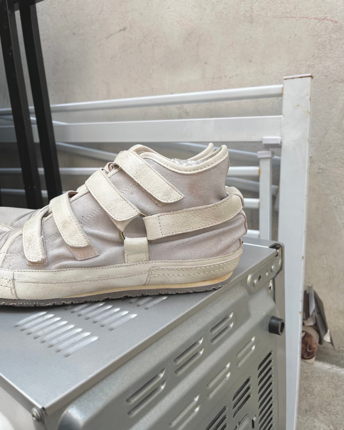 훕데두 00s 그런지 레더 스트랩 슈즈 상품이미지4