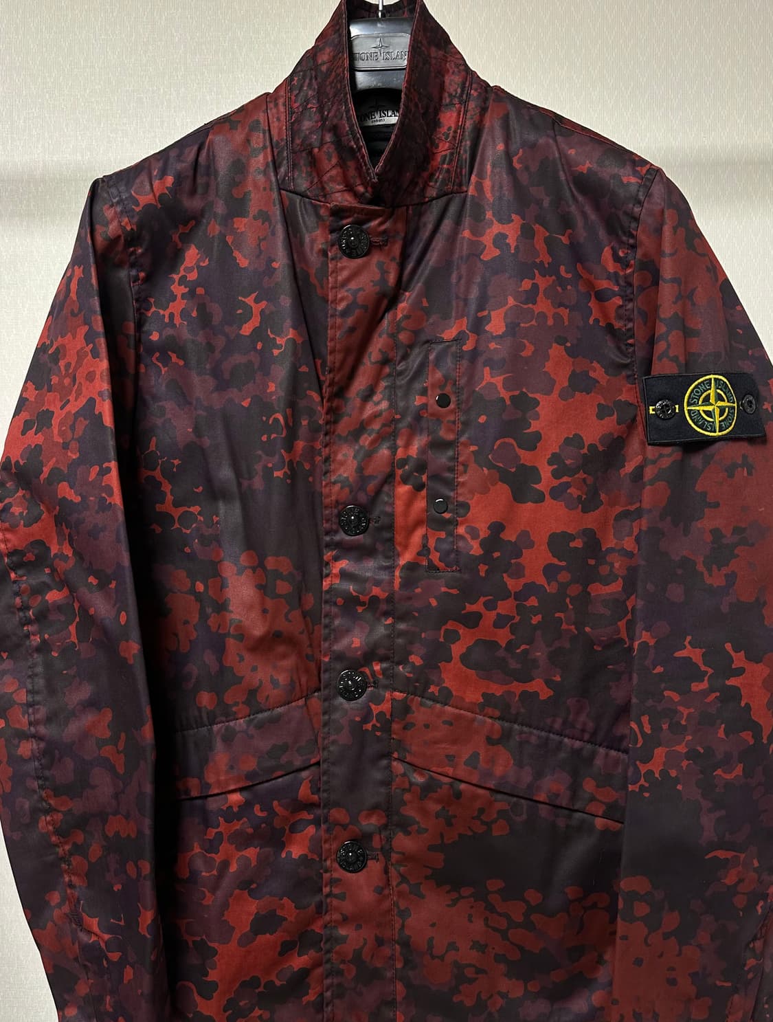 스톤아일랜드 라소고마토 카모 ovd 점퍼 L(105) 국내판 상품이미지1