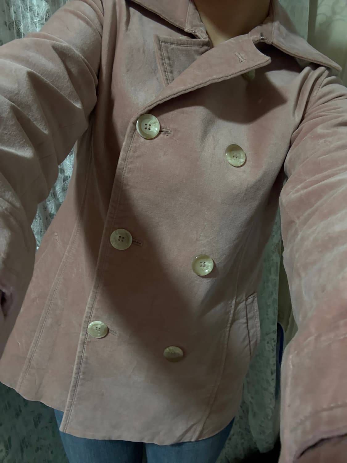 Pink velvet jacket 상품이미지7