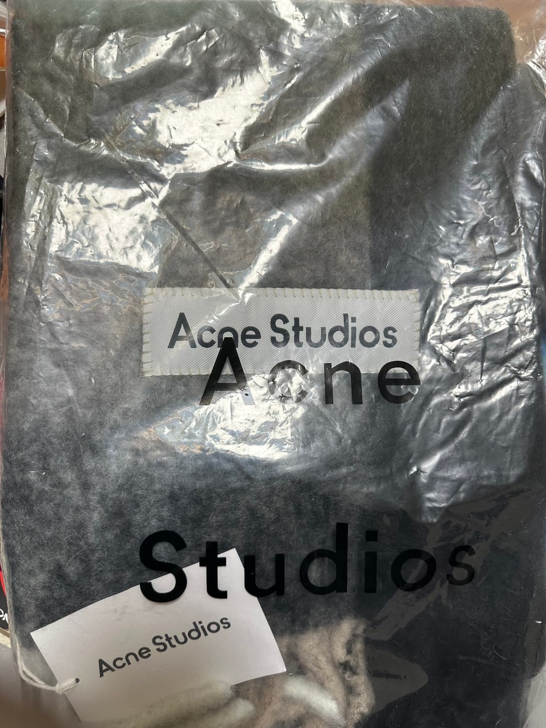 아크네 스튜디오  알파카모헤어울머플러 남여공용그레이정품 상품이미지1